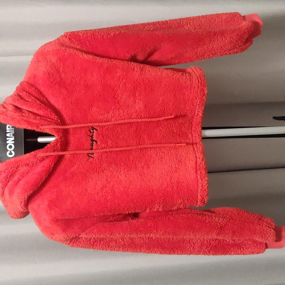 Fluffy "naughty" hoodie